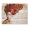 Designart - Portrait of Young Afro American Woman II - Modern Print on Natural Pine Wood
